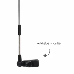 Sonnenschirm für Maxi-Cosi Kinderwagen - Black - Kollektion 2025
