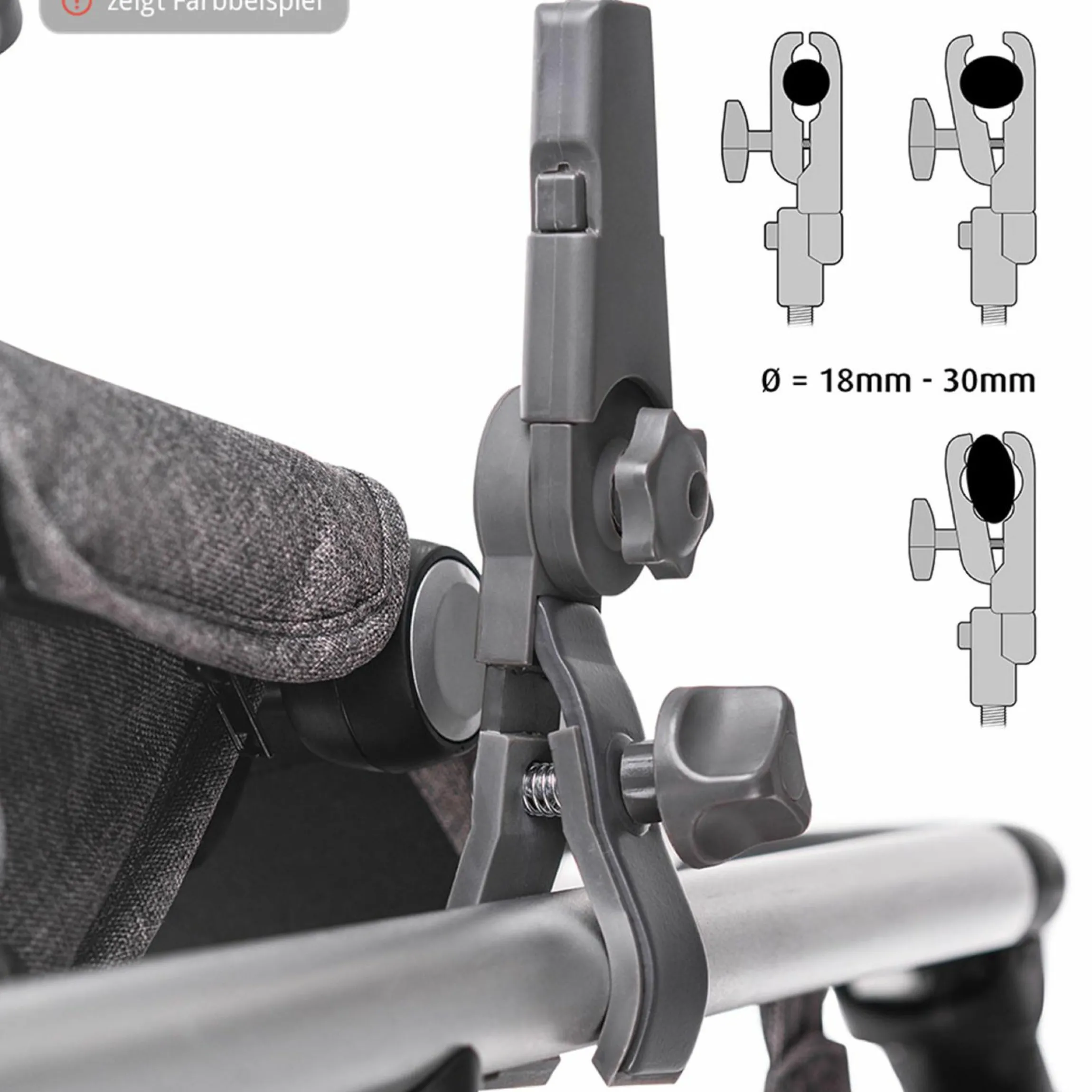 Sonnenschirm Sunny für Kinderwagen & Buggy - Classic Edition - Ink
