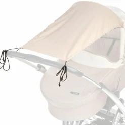 Sonnensegel Mikrofaser für Kinderwagen 50+ - Beige
