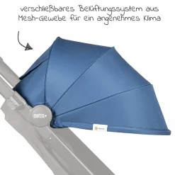 Sonnenverdeck für Metro+ UV Schutz 50+ - Sunshade - Azur
