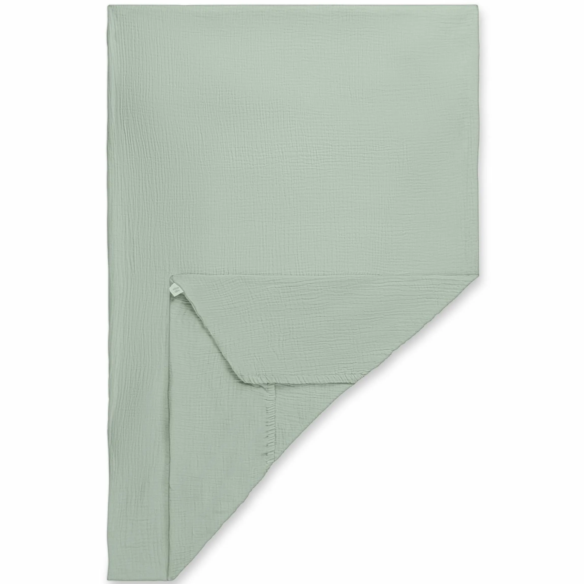 Spannbettlaken für Reisebetten & Matratzen mit 60 x 120 cm - Sage
