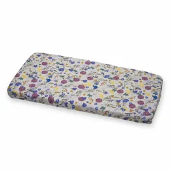 Spannbettlaken für Reisebetten & Matratzen mit 60 x 120 cm - Floral Beige