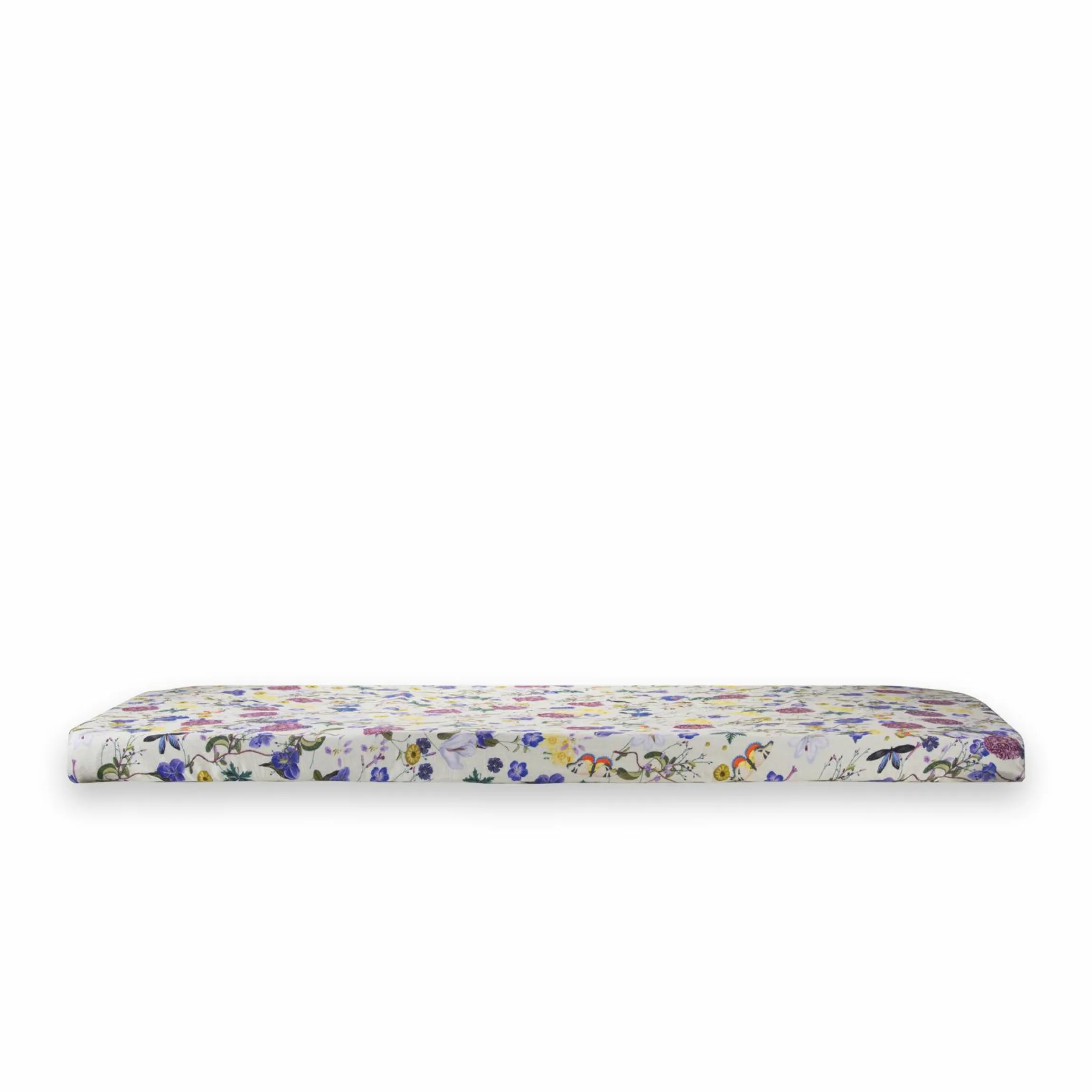 Spannbettlaken für Reisebetten & Matratzen mit 60 x 120 cm - Floral Beige