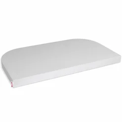 Spannbetttuch Deluxe aus Jersey für Beistellbett Maxi, Midi, Boxspring, Comfort, Comfort Plus 89 x 50 cm - Zartgrau - Kollektion 2024