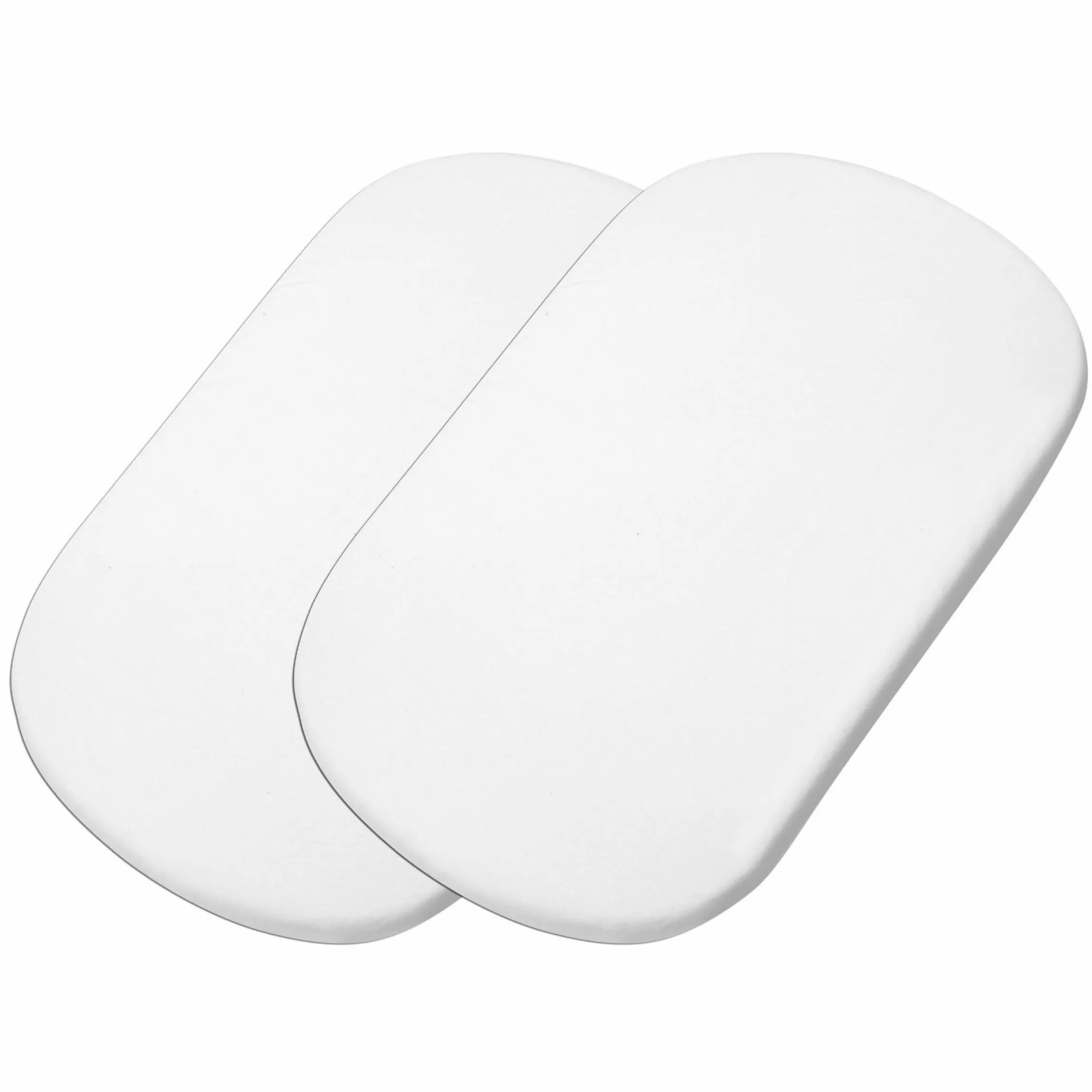 Spannbetttuch 2er Pack für Beistellbett für Iora / Iora Air / Tori - White - Kollektion 2025