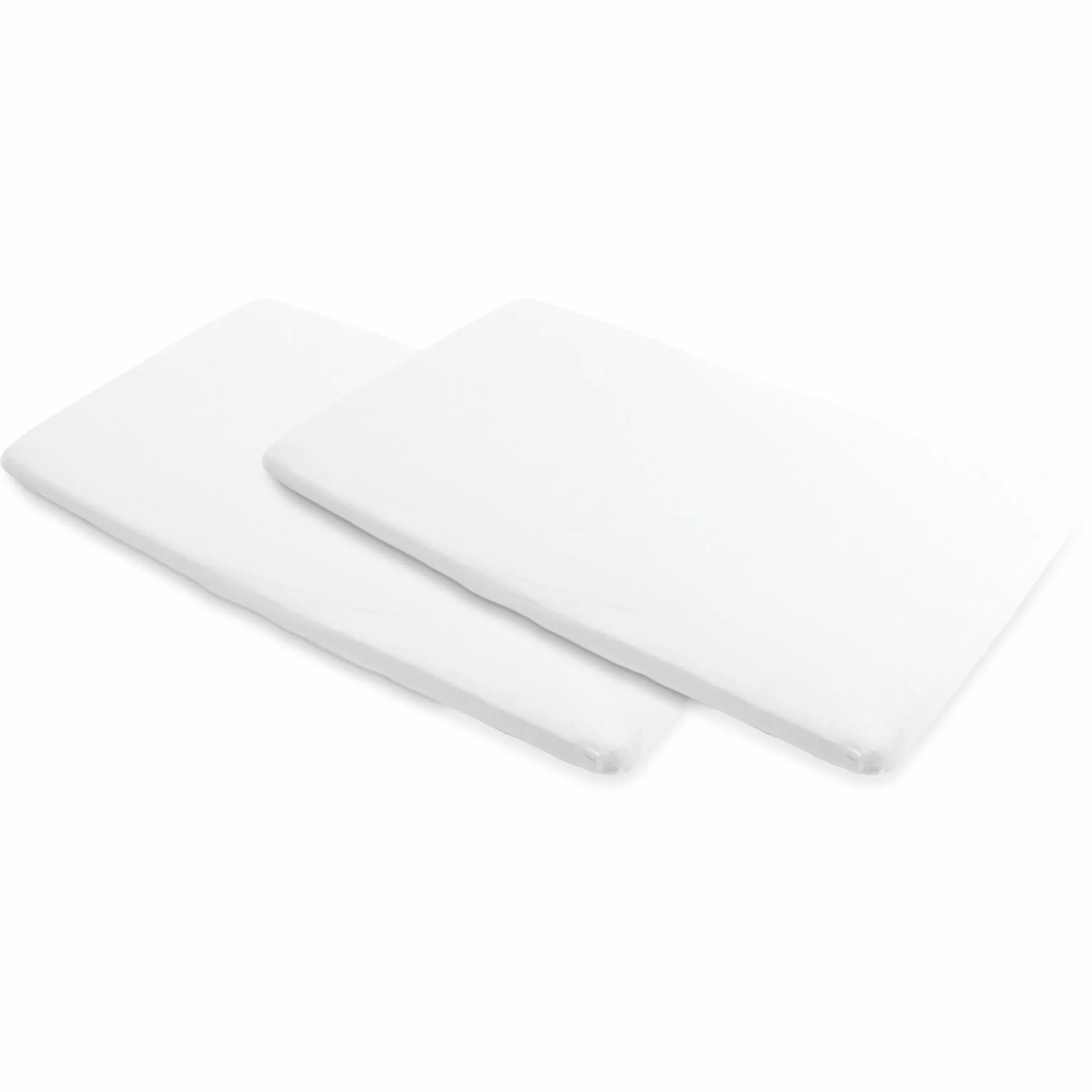 Spannbetttuch 2er Pack für Reisebett Iris 2 - White - Kollektion 2025