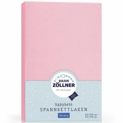 Spannbetttuch für Kinderbett 60 x 120 / 70 x 140 cm - Rosa