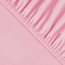 Spannbetttuch für Kinderbett 60 x 120 / 70 x 140 cm - Rosa