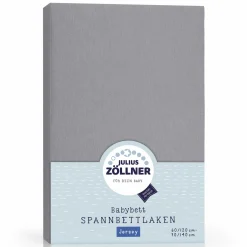 Spannbetttuch für Kinderbett 60 x 120 / 70 x 140 cm - Anthracite