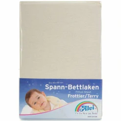 Spannbetttuch für Kinderwagen & Wiege 40 x 90 cm - Natur