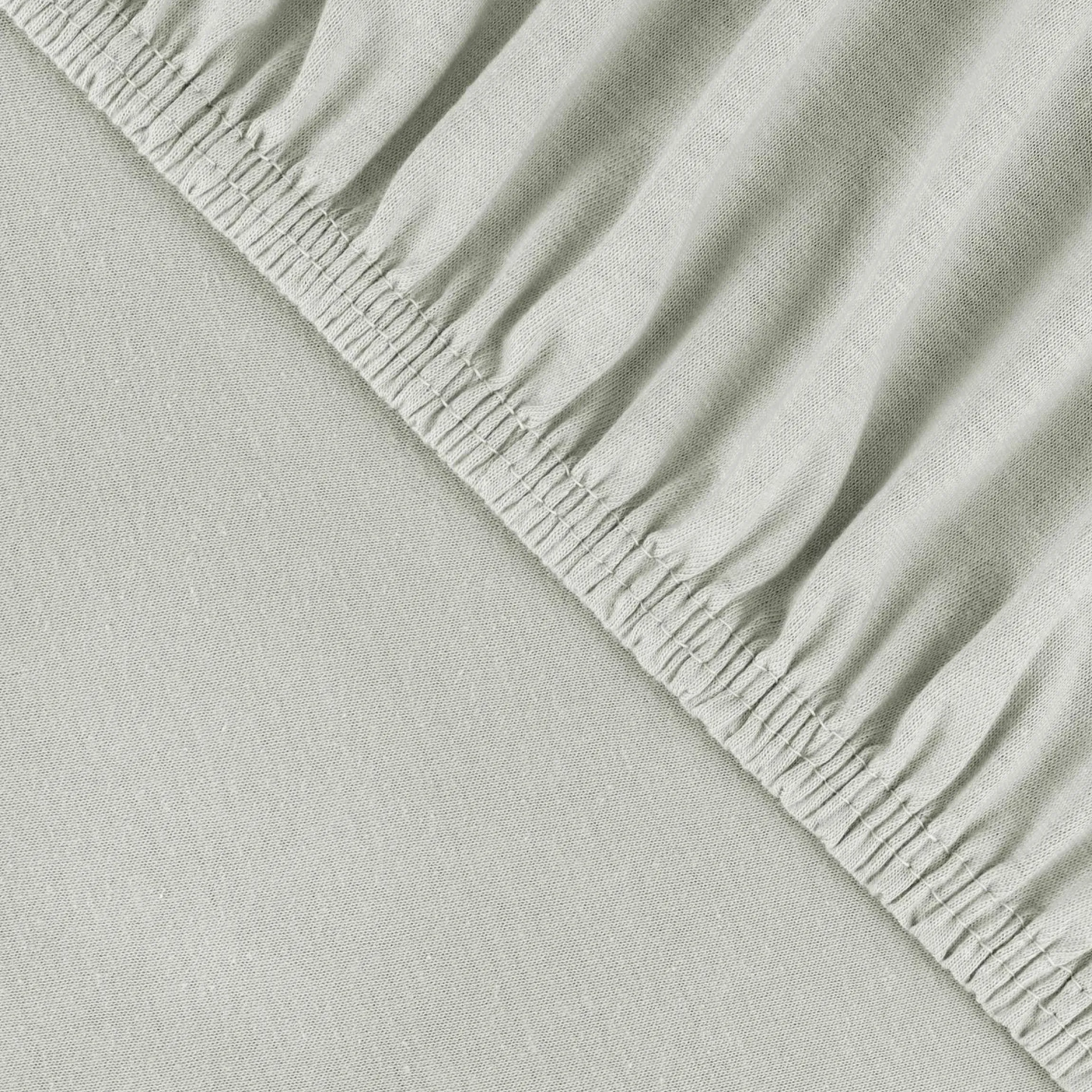 Spannbetttuch für kleine Matratzen 40 x 90 cm - Graugrün