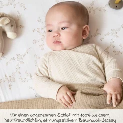 Spannbetttuch für kleine Matratzen 40 x 90 cm - Branches - Sand