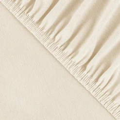 Spannbetttuch für kleine Matratzen 40 x 90 cm - Ecru
