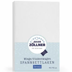 Spannbetttuch für kleine Matratzen 40 x 90 cm - Weiß