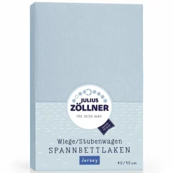 Spannbetttuch für kleine Matratzen 40 x 90 cm - Denim