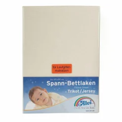 Spannbetttuch für Laufgitter 95 x 95 cm - Weiß