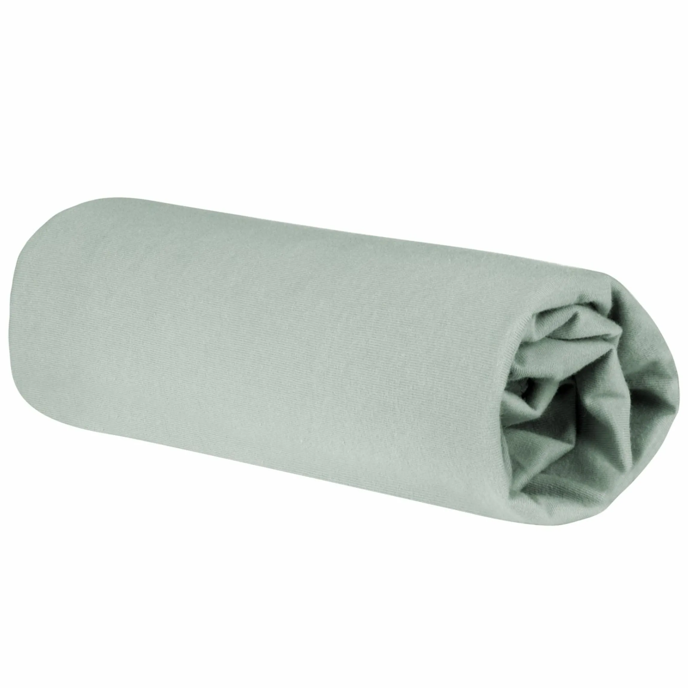 Spannbetttuch Jersey aus 100% Organic Bio-Baumwolle GOTS 48 x 90 / 40 x 90 cm - Lil Planet - Frosty Green