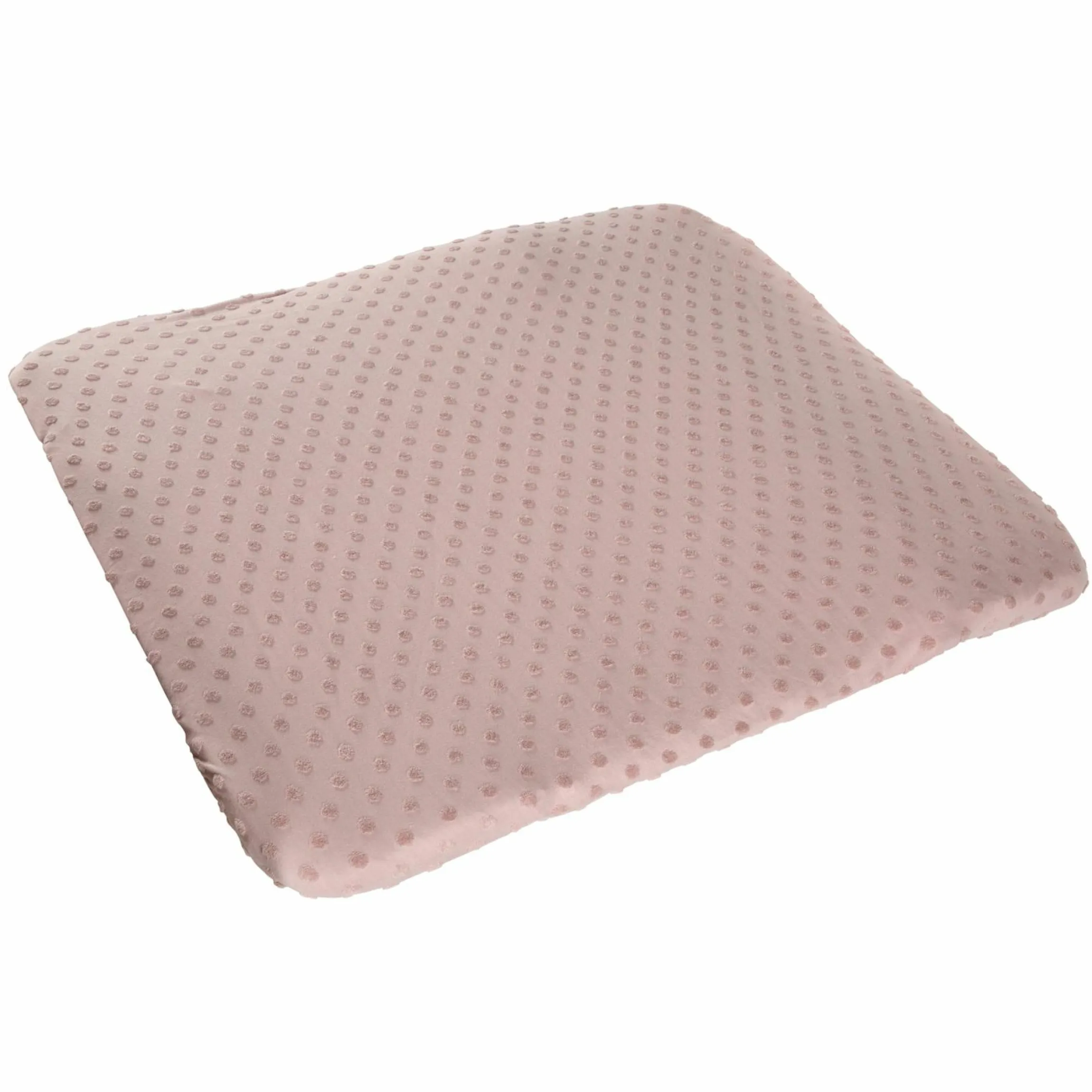Spannbezug für Wickelauflagen 75 x 85 cm mit Organic Bio-Baumwolle GOTS - Lil Planet - Rosa