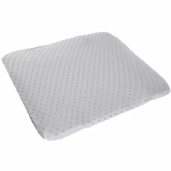 Spannbezug für Wickelauflagen 75 x 85 cm mit Organic Bio-Baumwolle GOTS - Lil Planet - Grau