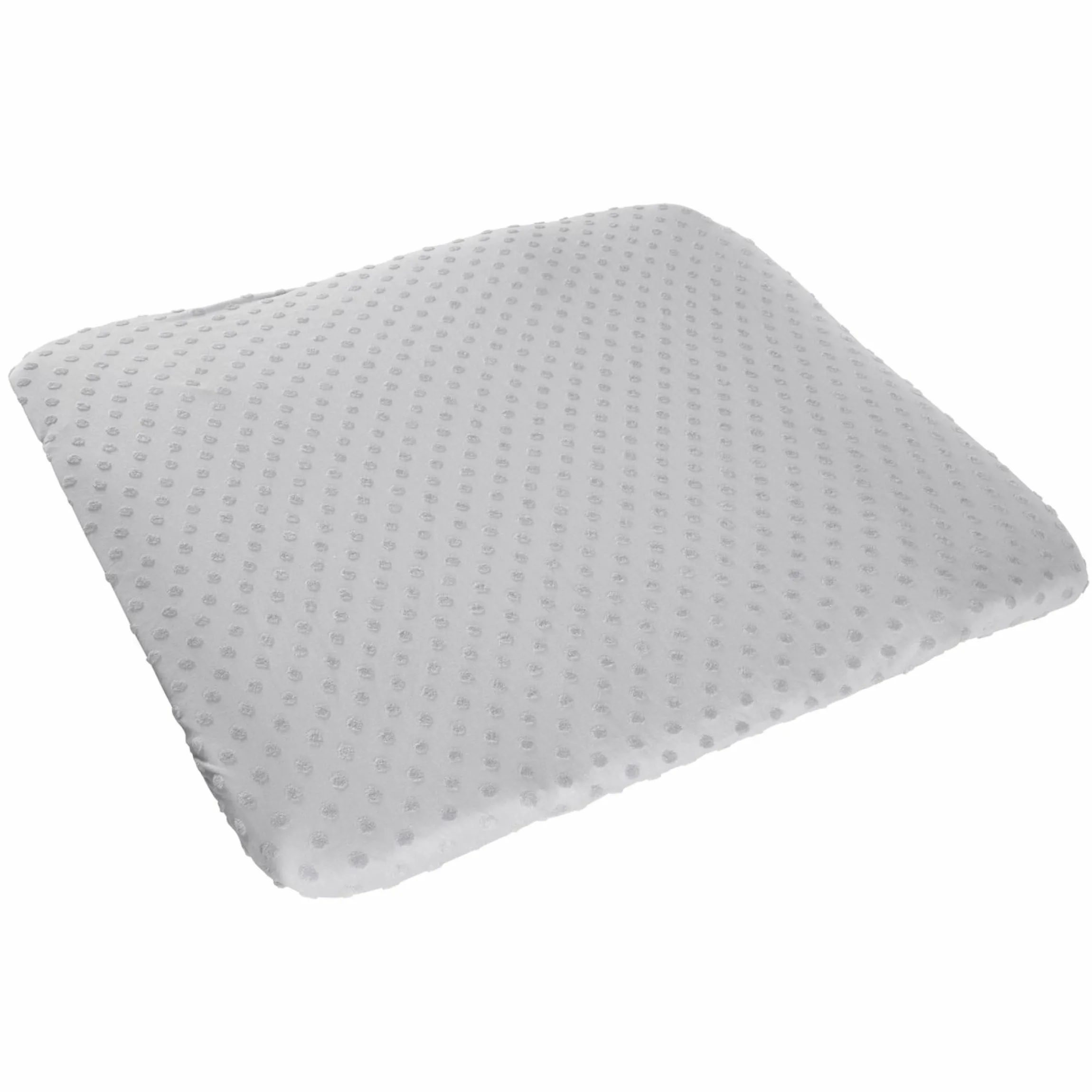 Spannbezug für Wickelauflagen 75 x 85 cm mit Organic Bio-Baumwolle GOTS - Lil Planet - Grau