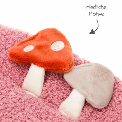 Spielbogen Tierfreunde mit 4 abnehmbaren Spielfiguren - Rosa