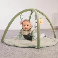 Spielbogen Tierfreunde mit 4 abnehmbaren Spielfiguren - Salbei