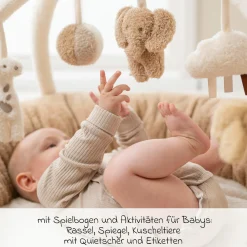 Spieldecke mit Spielbogen Teddy
