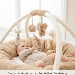 Spieldecke mit Spielbogen Teddy