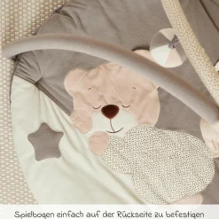 Spieldecke mit Spielbogen - Schlafbärchen