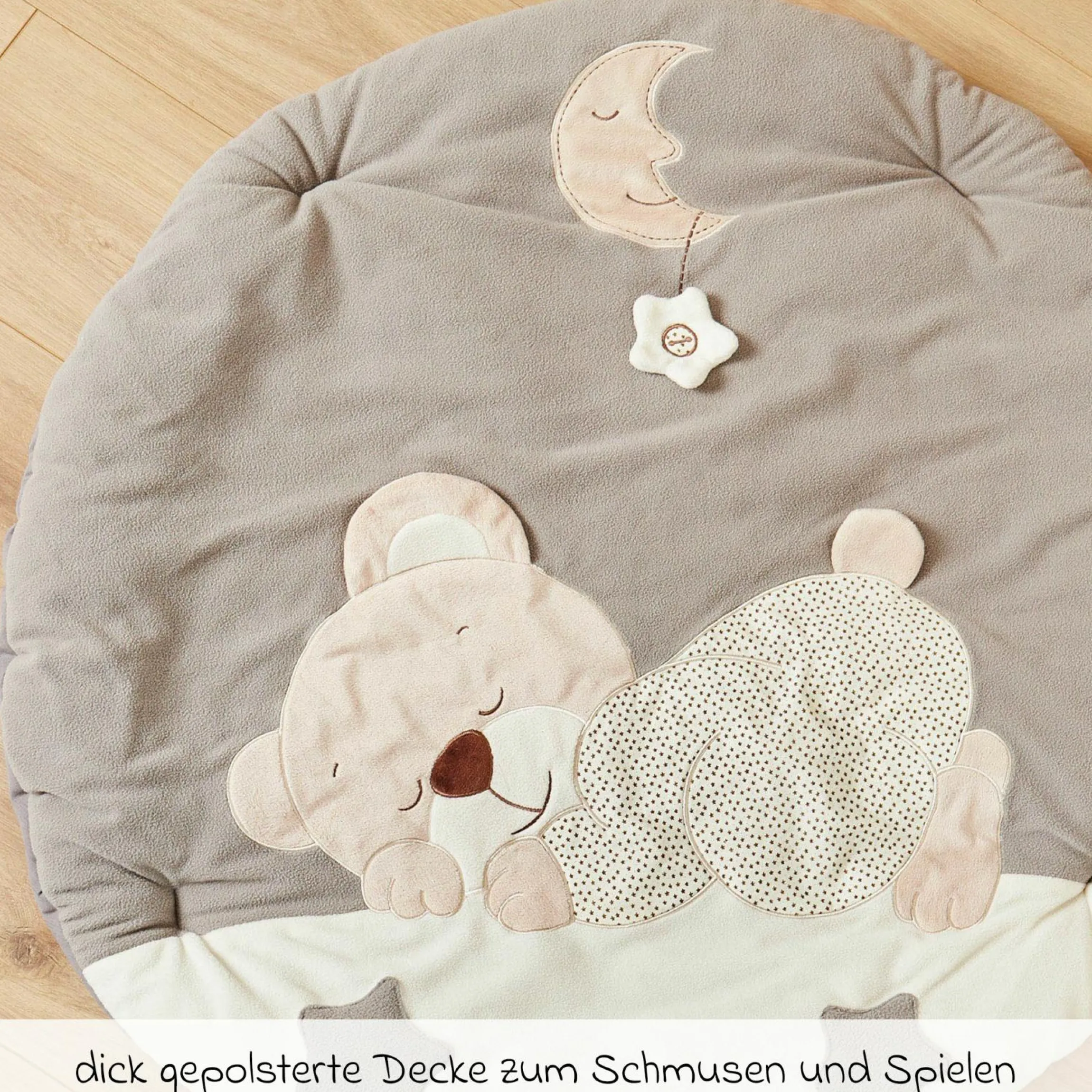 Spieldecke mit Spielbogen - Schlafbärchen