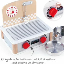 Spielküche 2-in-1 Küchen- & Grill-Set