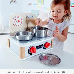 Spielküche 2-in-1 Küchen- & Grill-Set