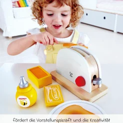 Spielküchengerät Pop- up -Toaster-Set