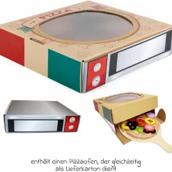 Spiellebensmittel Pizza-Set