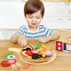 Spiellebensmittel Pizza-Set