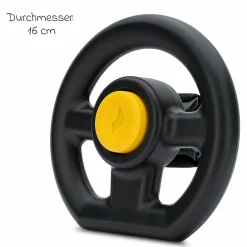 Spiel-Lenkrad für Kinderwagen und Buggys - Schwarz - Kollektion 2025