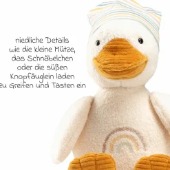 Spieltier / Rassel 24 cm - Ente Edda