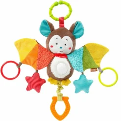 Spieltier zum Aufhängen / Activity-Greifling Fledermaus 25 cm - Jungle Heroes