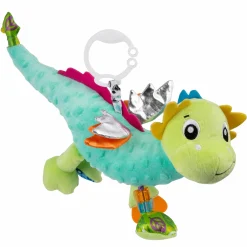 Spieltier zum Aufhängen / Kinderwagenhänger Sensory Friend - Drache Dusty