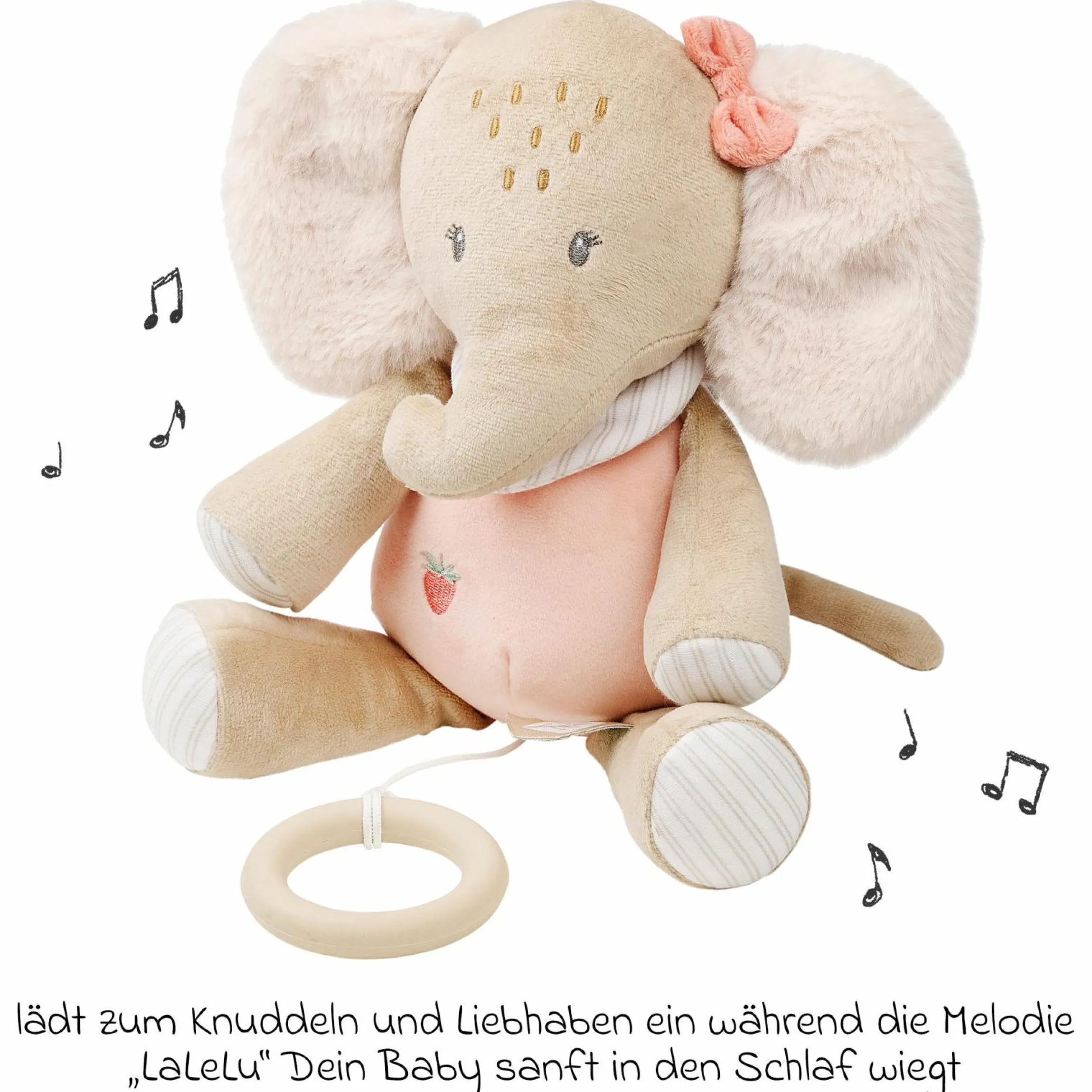Spieluhr 30 cm - Elefant Oli