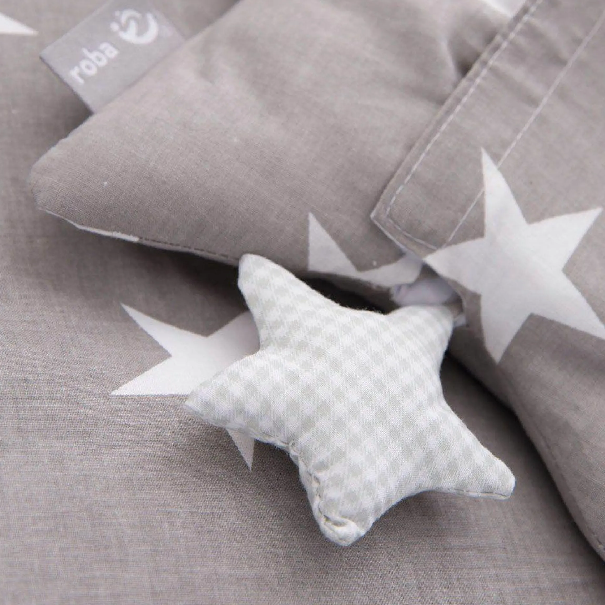 Spieluhr Little Stars - Grau
