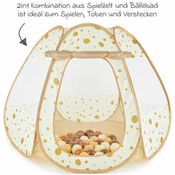 Spielzelt & Bällebad mit 50 Bällen - Dots