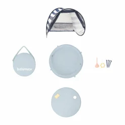 Spielzelt & Reisebett & Planschbecken 3in1 Aquani - Marinière