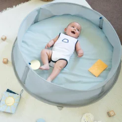 Spielzelt & Reisebett & Planschbecken 3in1 Aquani - Marinière