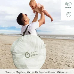 Spielzelt & Strandmuschel Moov & Protect - mit UV-Schutz 50+