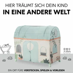Spielzelt für Reisebett Travel Bed Cover - Plants
