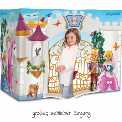 Spielzelt Prinzessinnen Schloß - 145x68 cm