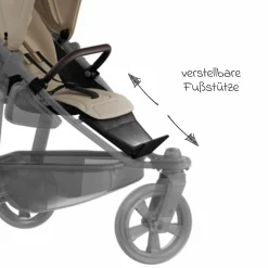 Sport-Einheit XXL Sportsitz für Mono 3/4 & Pro - Sand - Kollektion 2025