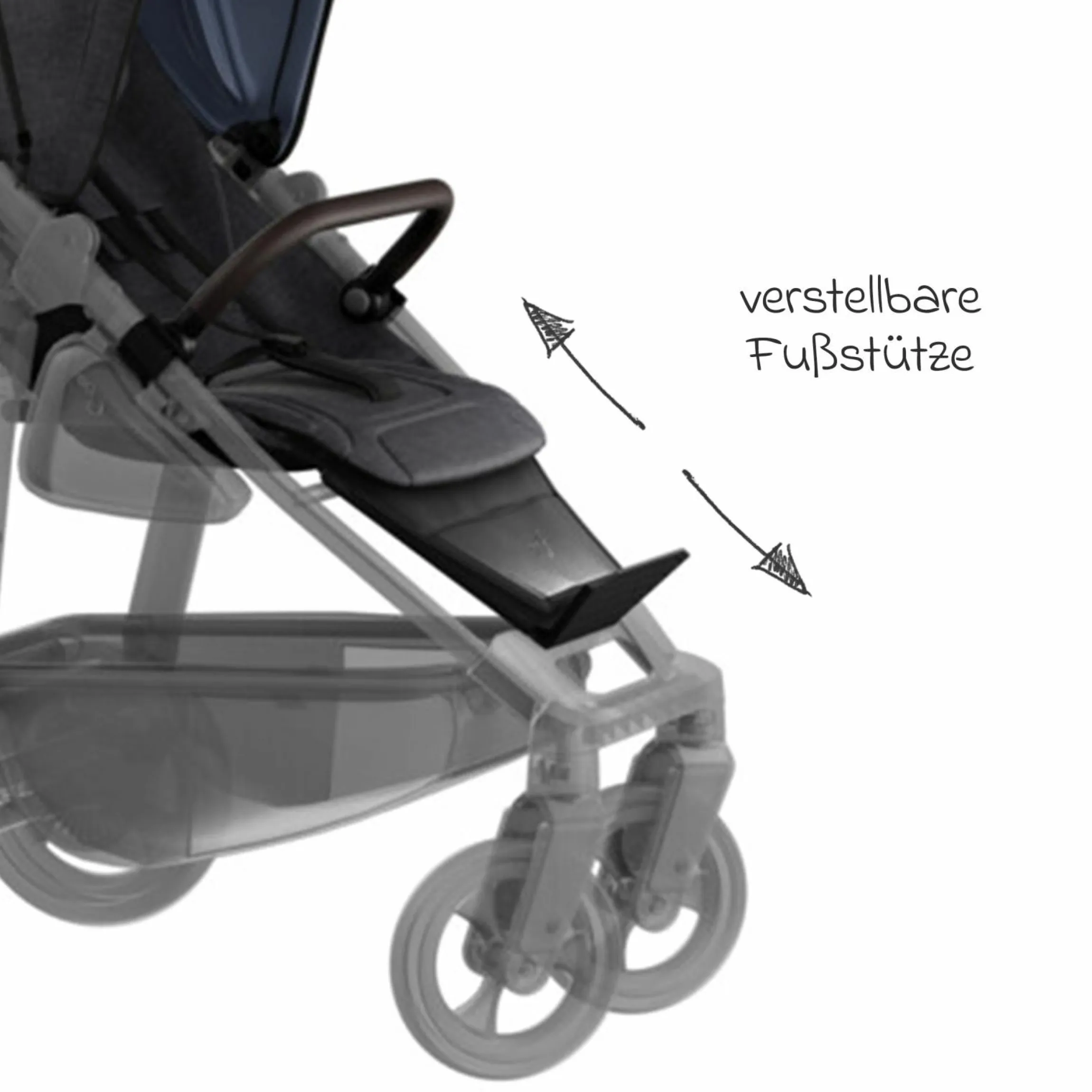 Sport-Einheit XXL Sportsitz für Mono 3/4 & Pro - Premium Grau - Kollektion 2025