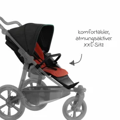Sport-Einheit XXL Sportsitz für Mono 3/4 & Pro - Anthrazit - Kollektion 2025